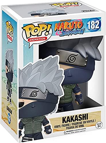 Funko Naruto Shippuden - Kakashi Funko Pop Vinyl Figure Bundled with Compatible Pop Box