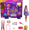 Barbie Color Reveal Glitter Hair Swaps Doll