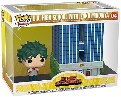 Funko Pop Town My Hero Academia - U.A. High School with Deku in Uniform Multicolor