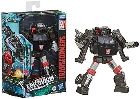 Transformers Generations War for Cybertron Earthrise Deluxe WFC-E34 Trailbreaker Action