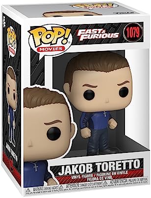 Funko POP Movies F9 The Fast Saga - Jakob Toretto Vinyl Figure Multicolor3.75 inches