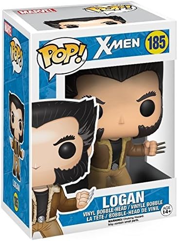 Funko POP Marvel X-Men - Logan Wolverine Vinyl Figure Bundled with Compatible Box