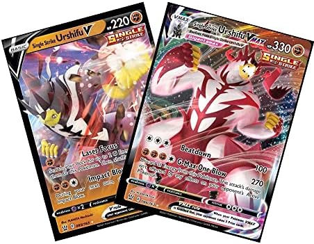 Pokemon Single Strike Urshifu Vmax V - 086163 - Battle Styles Trading Card Lot