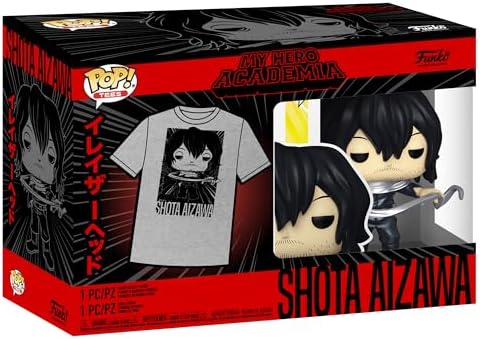 Funko Pop Tee My Hero Academia - Shota Aizawa - L