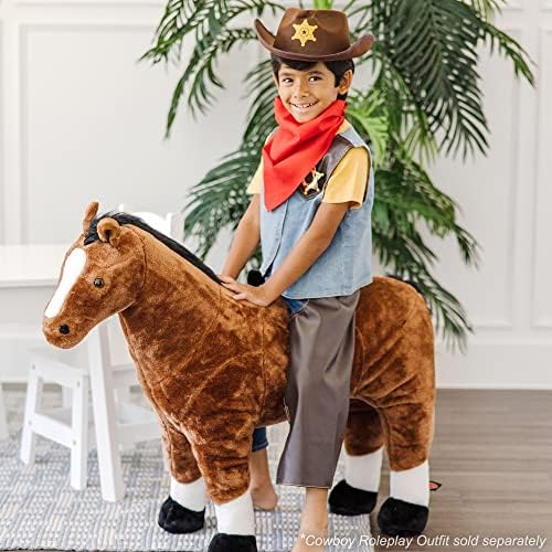 Melissa & Doug Melissa Doug Cowboy Role Play Costume Set 5 pcs - Includes Faux Leather
