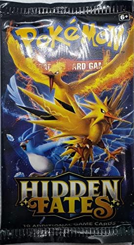 Pokemon Hidden Fates - Pokemon Single Booster Pack 10 Cards