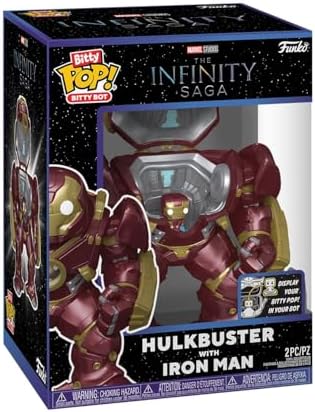 Funko Pop Bitty Bots Marvel - Hulkbuster with Iron Man