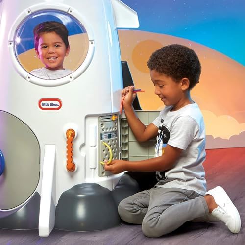 Little Tikes Adventure Rocket Realistic Space Astronaut Pretend Role Play for Boys Girls