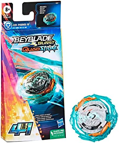 Beyblade Burst QuadStrike - Zeal Nyddhog N8 - Not Included Launcher