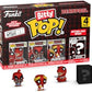 Funko Bitty POP Deadpool - Dinopool 4-Pack and A Surprise Mystery Mini Figure - 0.9 Inch