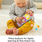 Fisher-Price Baby Learning Toy Laugh Learn Puppy's Remote Pretend TV Control with Music