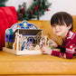 Melissa & Doug Melissa Doug Classic Wooden Christmas Nativity Set With 4-Piece Stable and