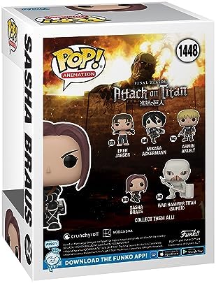 Funko POP Animation Attack on Titan - Sasha Braus - Collectable Vinyl Figure