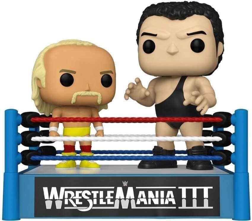 Funko Pop Hulk Hogan and Andre The Giant in The Ring 2 Pack Vinyl Figure
