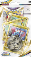 Pokemon TCG Sword Shield 9 Brilliant Stars Premium Checklane Blister Display Card Game