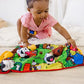 Melissa & Doug Melissa Doug Take-Along Farm Baby and Toddler Play Mat 19.25 x 14.5 inches