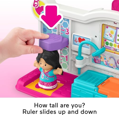 Fisher-Price Little People Toddler Toy Barbie You Can Be Anything Doctor Playset