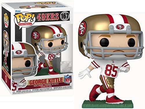 Funko POP Football 49ers - George Kittle Funko Vinyl Figure Bundled with Compatible Box