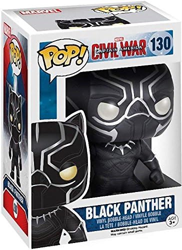 Funko POP Marvel Captain America 3 Civil War - Black Panther Funko Pop Vinyl Figure