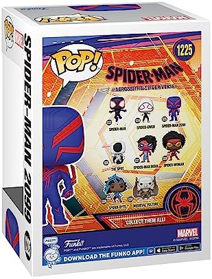 Funko POP Vinyl Spider-Man Across The Spider-Verse - Miguel O'Hara - Spider-Man 2099 - Spider-Man - Collectable Vinyl Figure