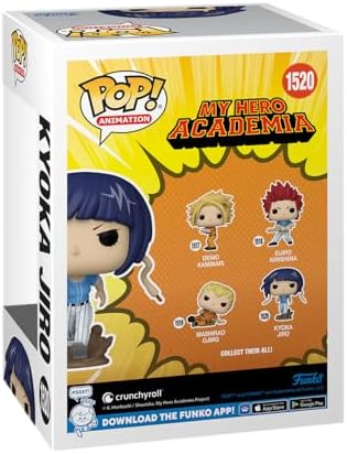 Funko POP Animation My Hero Academia MHA - Hero League Baseball - Kyouka Jiro - Collectable Vinyl Figure