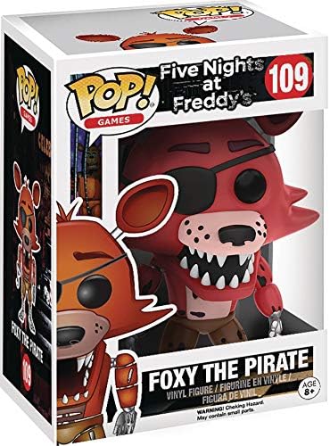 Funko POP Five Nights at Freddy's - Foxy The Pirate Funko Pop Vinyl Figure Bundled with