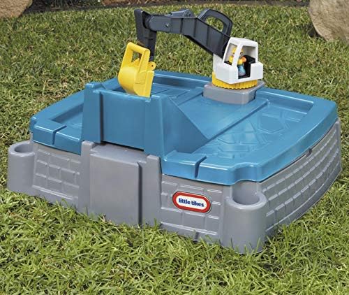 Little Tikes Dirt Diggers Excavator Sandbox for Including lid and Play Sand Multicolor