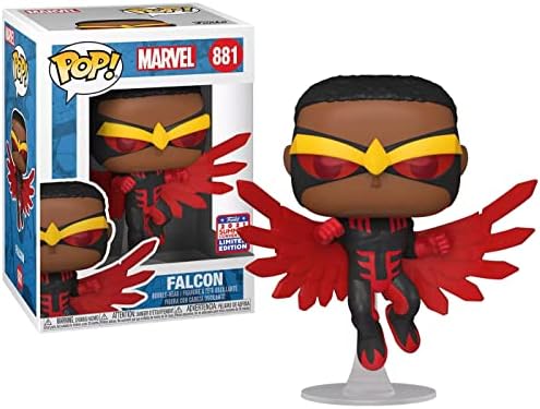 Funko Pop Marvel Falcon 881 2021 Summer Convention Virtual Funkon Shared