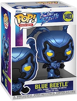Funko POP Movies DC - Blue Beetle - Blue Beetle - 16 Odds for Rare Chase Variant - Collectable Vinyl Figure