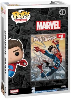 Funko POP Comic Cover Marvel - The Amazing Spider-Man 1 - Spider-Man - Collectable Vinyl Figure