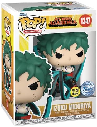 Funko Pop Animation My Hero Academia - Deku Blackwhip Glow-in-The-Dark PX Vinyl Figure