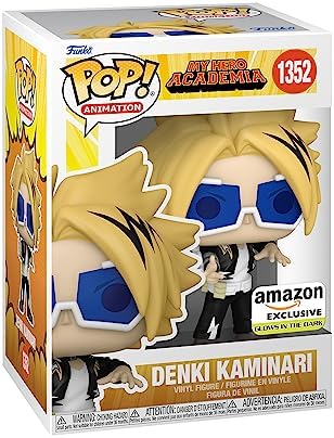Funko POP Animation MHA - Denki Kaminari - Glow in The Dark - My Hero Academia - Collectable Vinyl Figure
