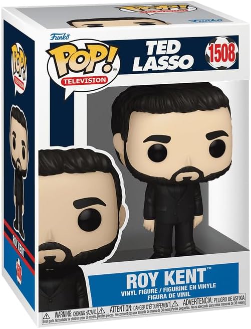 Funko Pop TV Ted Lasso - Roy Kent in Black Suit Wave 2 Bundled with a Byron's Attic