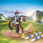 Playmobil Horses of Waterfall Jumping Arena with Zoe and Blaze