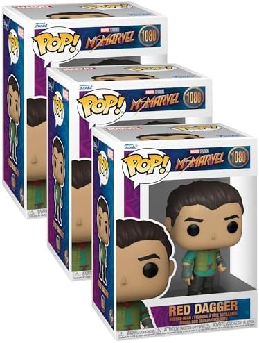 Funko Pop Marvel Ms. Marvel - Red Dagger - Collectable Vinyl Figure