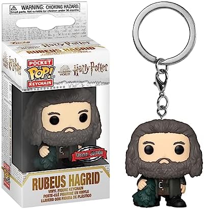 Funko POP Keychain Harry Potter Holiday - Rubeus Hagrid - Collectable Vinyl Mini Figure