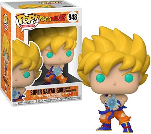Funko POP Dragon Ball Z - Super Saiyan Goku with Kamehameha Wave Funko Pop Vinyl Figure