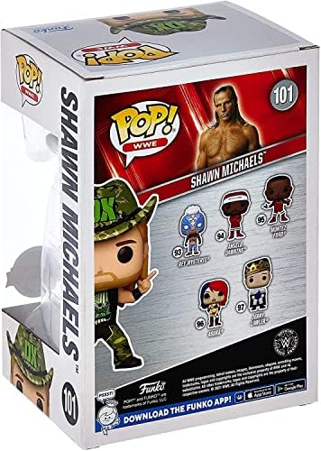 Funko Shawn Michaels D-Generation X Survivor Series '09 with Pin WWE Pop Vinyl Figure -