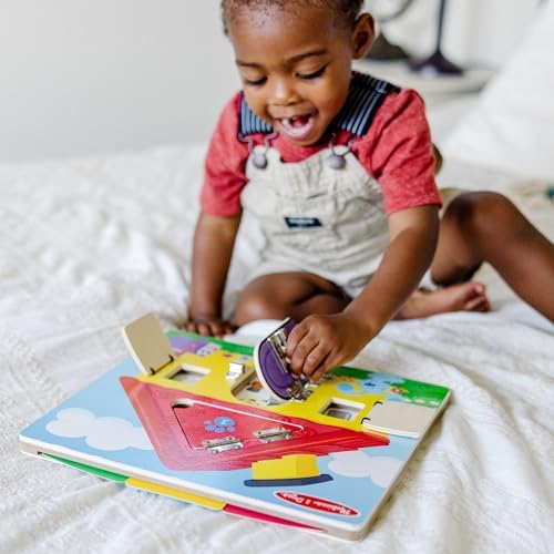 Melissa & Doug Melissa Doug Blue's Clues You Wooden Activity Board with Clue Cards - FSC