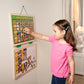 Melissa & Doug Melissa Doug Deluxe Wooden Magnetic Responsibility Chart With 90 Magnets
