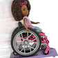 Barbie Chelsea Small Doll Wheelchair with Moving Wheels Ramp Sticker Sheet Blonde Hair