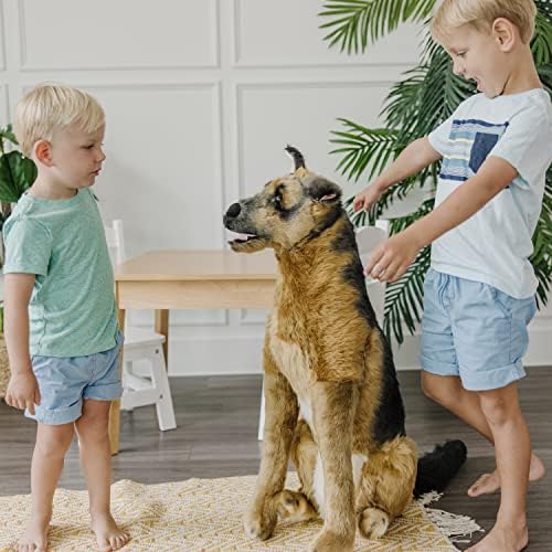 Melissa & Doug Melissa Doug Giant German Shepherd - Lifelike Stuffed Animal Dog over 2