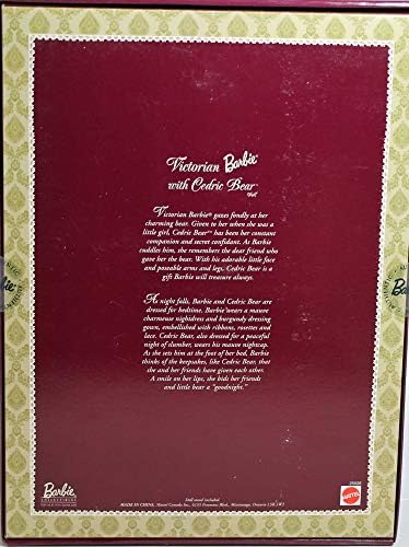 Barbie Victorian Barbie with Cedric Bear