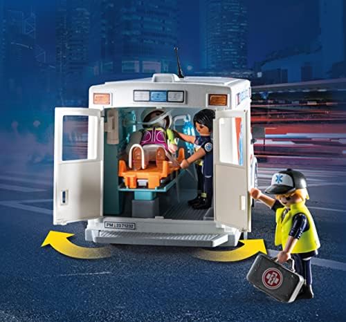 Playmobil Ambulance with and 3 Figures