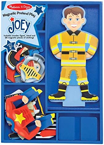 Melissa & Doug Melissa Doug Joey Magnetic Wooden Dress-Up 25 pcs for Toddlers and Ages