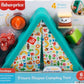 Fisher-Price Baby Developmental Toy S'More Shapes Camping Tent Block Sorting Activity for