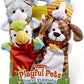 Melissa & Doug Melissa Doug Playful Pets Hand Puppets Set of 4