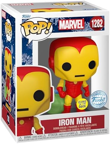Funko POPTee Marvel- Holiday Iron ManGW- XL