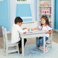 Melissa & Doug Melissa Doug Solid Wood Table and 2 Chairs Set - Light Finish Furniture