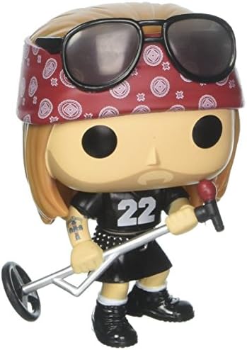 Funko Guns N' Roses - Axl Rose Funko Pop Rocks Vinyl Figure Bundled with Compatible Pop